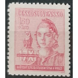 Briefmarke Tschechoslowakie, 1,50+1,50, Mi.476, MNH**