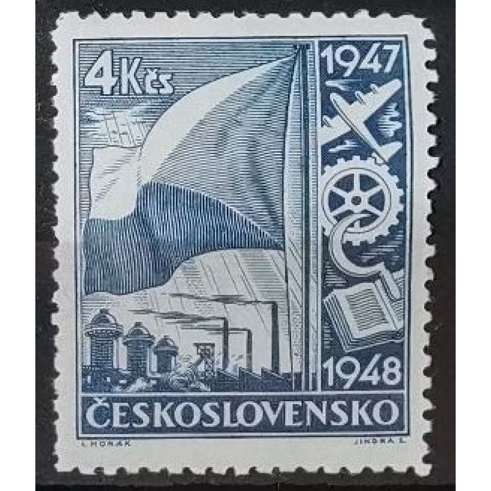 Briefmarke Tschechoslowakie, 4 Kčs, Mi.514, MNH**