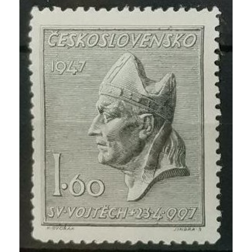 Briefmarke Tschechoslowakie, 1,60 Kčs, Mi.515, MNH**
