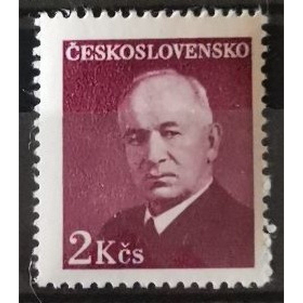 Známka ČSR, 2 Kčs, Pof.465** 
