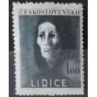 Známka ČSR, 1,60 Kčs, Pof.454** 