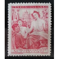 Briefmarke Tschechoslowakie, 3 Kčs, Mi.533, MNH** 