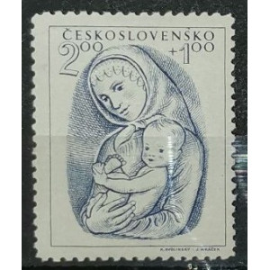 Dětem 1948 - Matka s dítětem