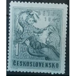 Známka ČSR, 1,50+0,50, Pof.529* Známka ČSR, 1,50+0,50, Pof.529*