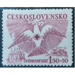 Známka ČSR, 1,50+0,50, Pof.527* 