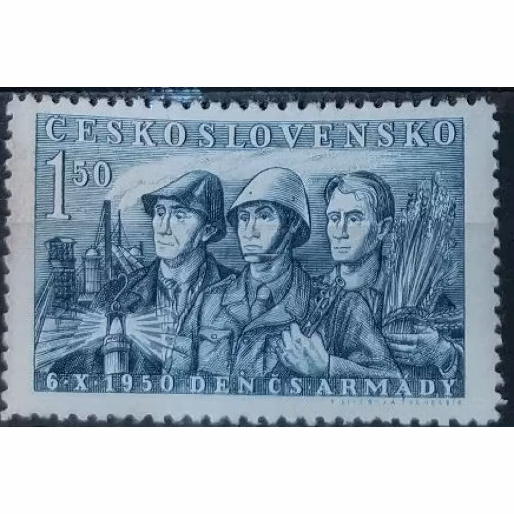 Briefmarke Tschechoslowakie, 1,50 Kčs, Mi.626, MNH** 