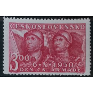 Den československé armády - Sovětský a čs. voják