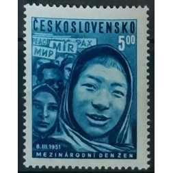 Sello Checoslovaquia, 5 Kčs, Mi.652, MNH** 