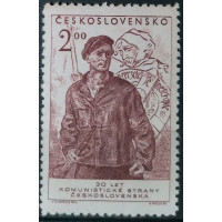 Briefmarke Tschechoslowakie, 2 Kčs, Mi.661, MNH** 