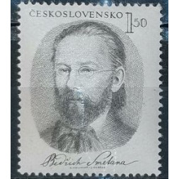 Sello Checoslovaquia, 1,50 Kčs, Mi.666, MH* 