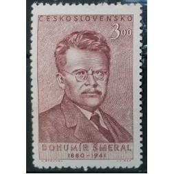 Sello Checoslovaquia, 3 Kčs, Mi.670, MH* 