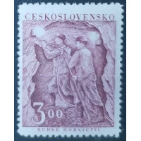 Stamp Czechoslovakia, 3 Kčs, Mi.689, MH* 