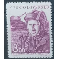 Stamp Czechoslovakia, 3 Kčs, Mi.694, MH* 