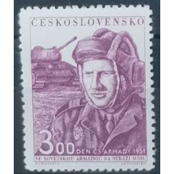 Sello Checoslovaquia, 3 Kčs, Mi.694, MH* 