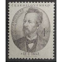 Briefmarke Tschechoslowakie, 4 Kčs, Mi.702, MH* 