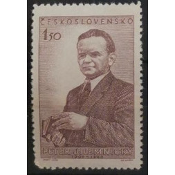Sello Checoslovaquia, 1,50 Kčs, Mi.699, MH* 