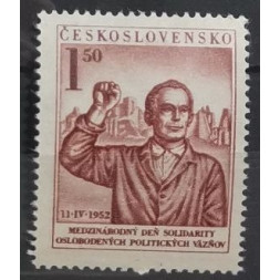 Sello Checoslovaquia, 1,50 Kčs, Mi.719, MH* 