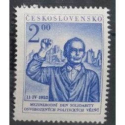 Sello Checoslovaquia, 2 Kčs, Mi.720, MH* 
