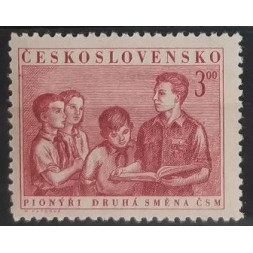 Stamp Czechoslovakia, 3 Kčs, Mi.733, MH* 