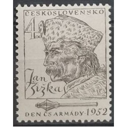 Sello Checoslovaquia, 4 Kčs, Mi.764, MH* 