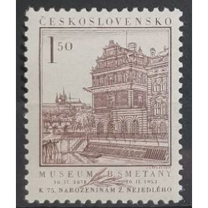 75. narozeniny Zdeňka Nejedlého - Muzeum B. Smetany