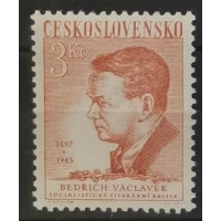 Briefmarke Tschechoslowakie, 3 Kčs, Mi.789, MH* 