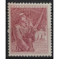 Briefmarke Tschechoslowakie, 60 h, Mi.827, MNH** 