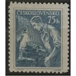 Briefmarke Tschechoslowakie, 75 h, Mi.875, MNH** 