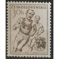 Briefmarke Tschechoslowakie, 30 h, Mi.856, MNH** 
