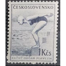 Briefmarke Tschechoslowakie, 1 Kčs, Mi.858, MNH** 