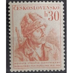 Briefmarke Tschechoslowakie, 30 h, Mi.869, MNH** 