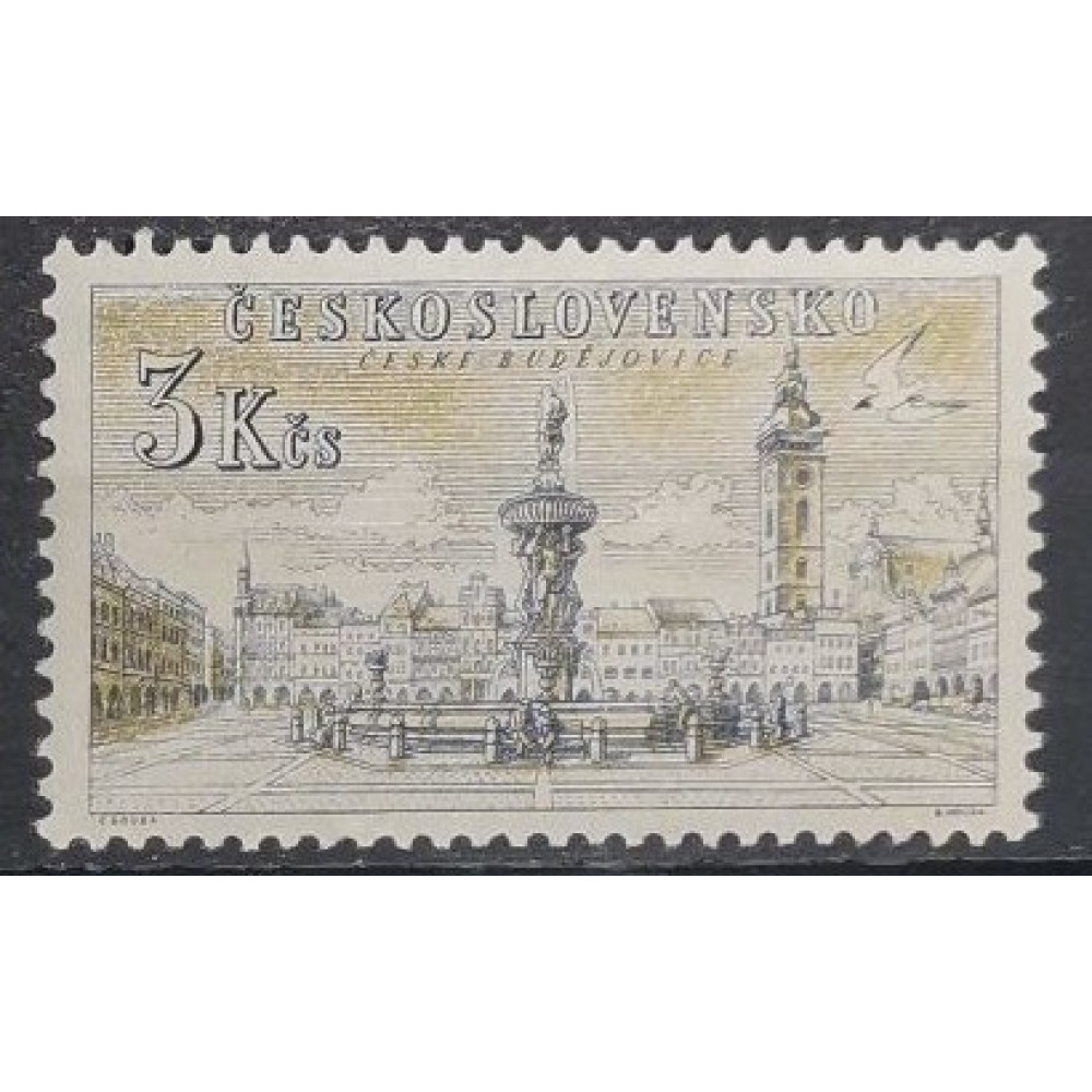 Sello Checoslovaquia, 3 Kčs, Mi.886, MNH** 