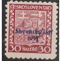 Známka Slovensko, 30H, Pof.6* 