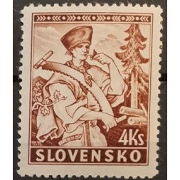 Známka Slovenský štát, 4Ks, Pof.41** 