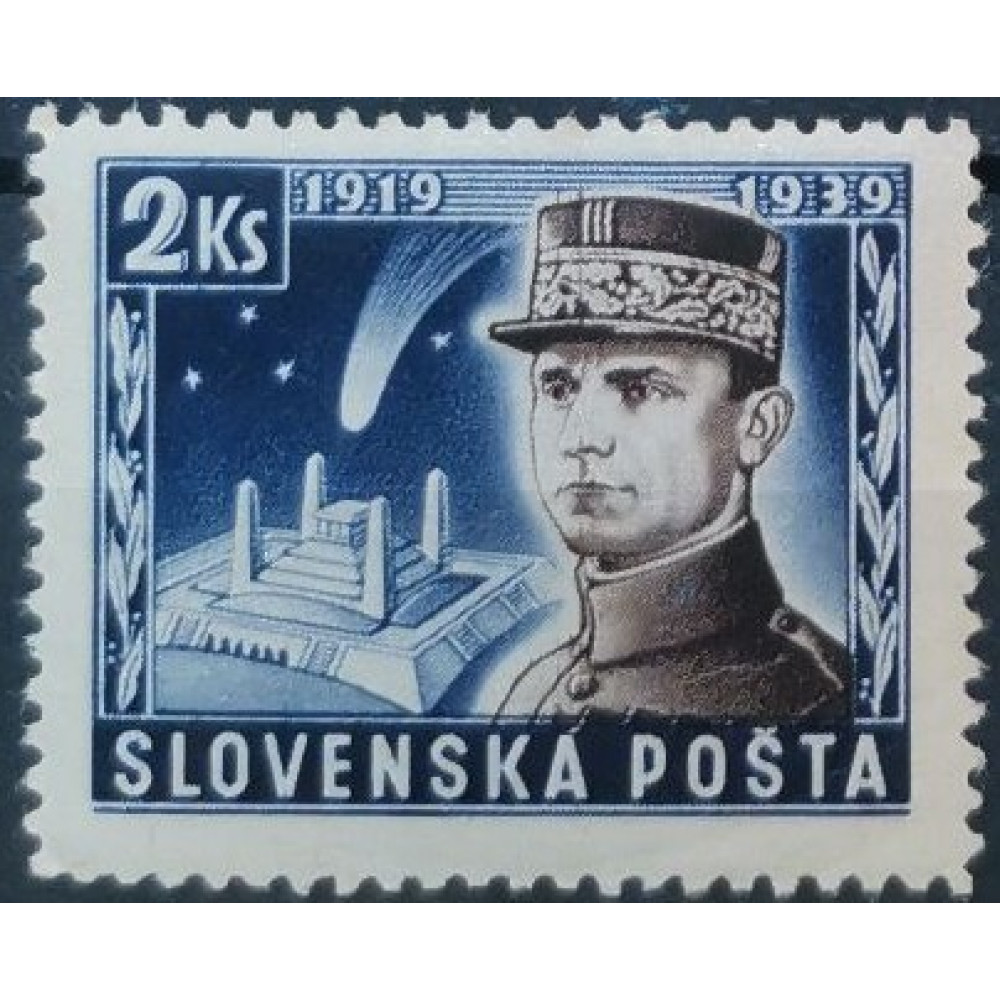 Selo Estado Eslovaco, 2Kc, Mi.IV, MNH** 