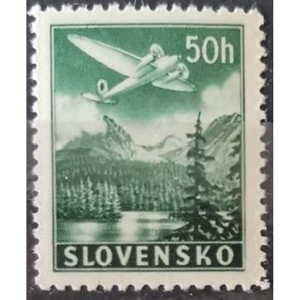 Sello Estado Eslovaco, 50H, Mi.49X, MNH** 