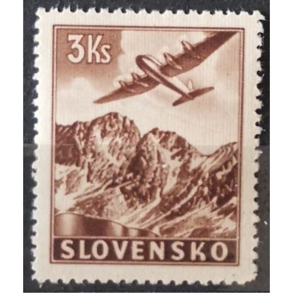 Briefmarke Slowakischer Staat, 3 Ks, Mi.52X, MNH** 