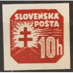 Známka Slovenský štát, 10H, Pof.NV14Y** 