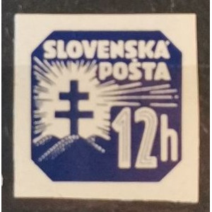 1939 - Novinové I. Slovenský znak - bez průsvitky