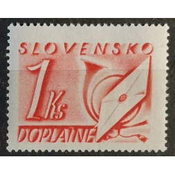 Známka Slovenský štát, Pof.D19*