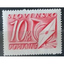 Známka Slovenský štát, Pof.D27* Známka Slovenský štát, Pof.D27*