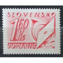 Známka Slovenský štát, Pof.D22*
