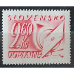 Známka Slovenský štát, Pof.D24* Známka Slovenský štát, Pof.D24*