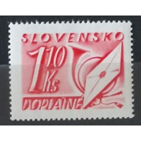 Známka Slovenský štát, Pof.D20*