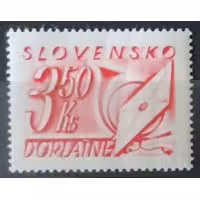 Stamp Slovak state, Pof.D25 (Mi. P36), MH