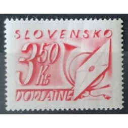 Známka Slovenský štát, Pof.D25* Známka Slovenský štát, Pof.D25*