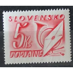 Známka Slovenský štát, Pof.D26* Známka Slovenský štát, Pof.D26*