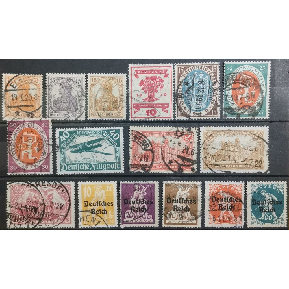 Briefmarken lot Deutsches Reich lot-4033, Used/#