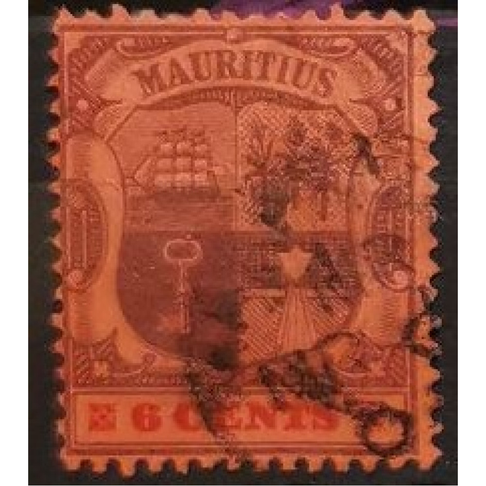 Selo Maurício, Sg.146, Usado/# 