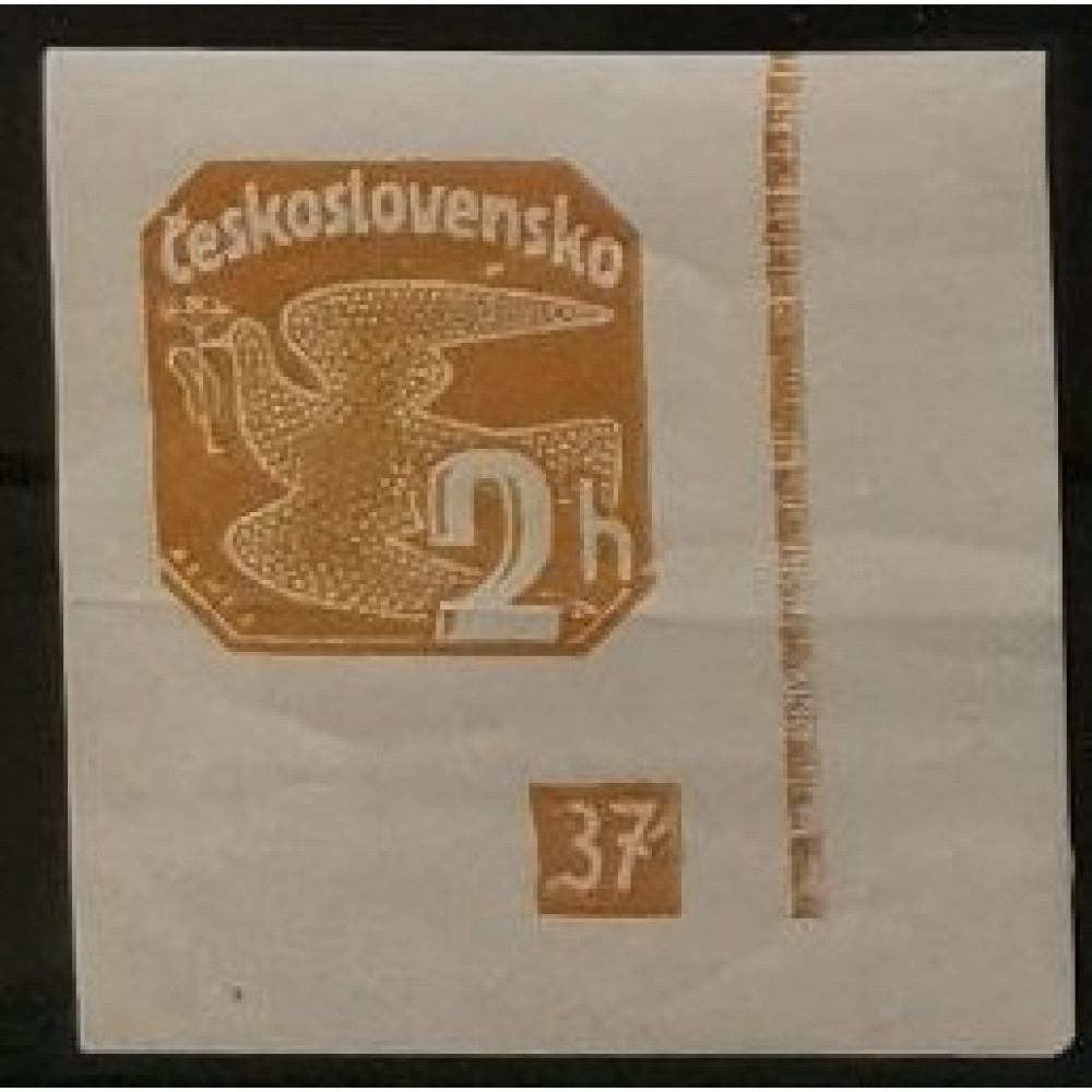 Briefmarken mit Kennzeichen Tschechoslowakie, 2h, Mi.364, MNH** 